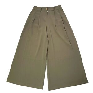 GREY JASON WU, Cropped Wide Leg Pants, Size 2